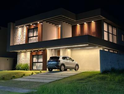 Casa em Condom�nio para Venda, em Cama�ari, bairro Catu de Abrantes (Abrantes), 4 dormit�rios, 5 banheiros, 4 su�tes, 5 vagas